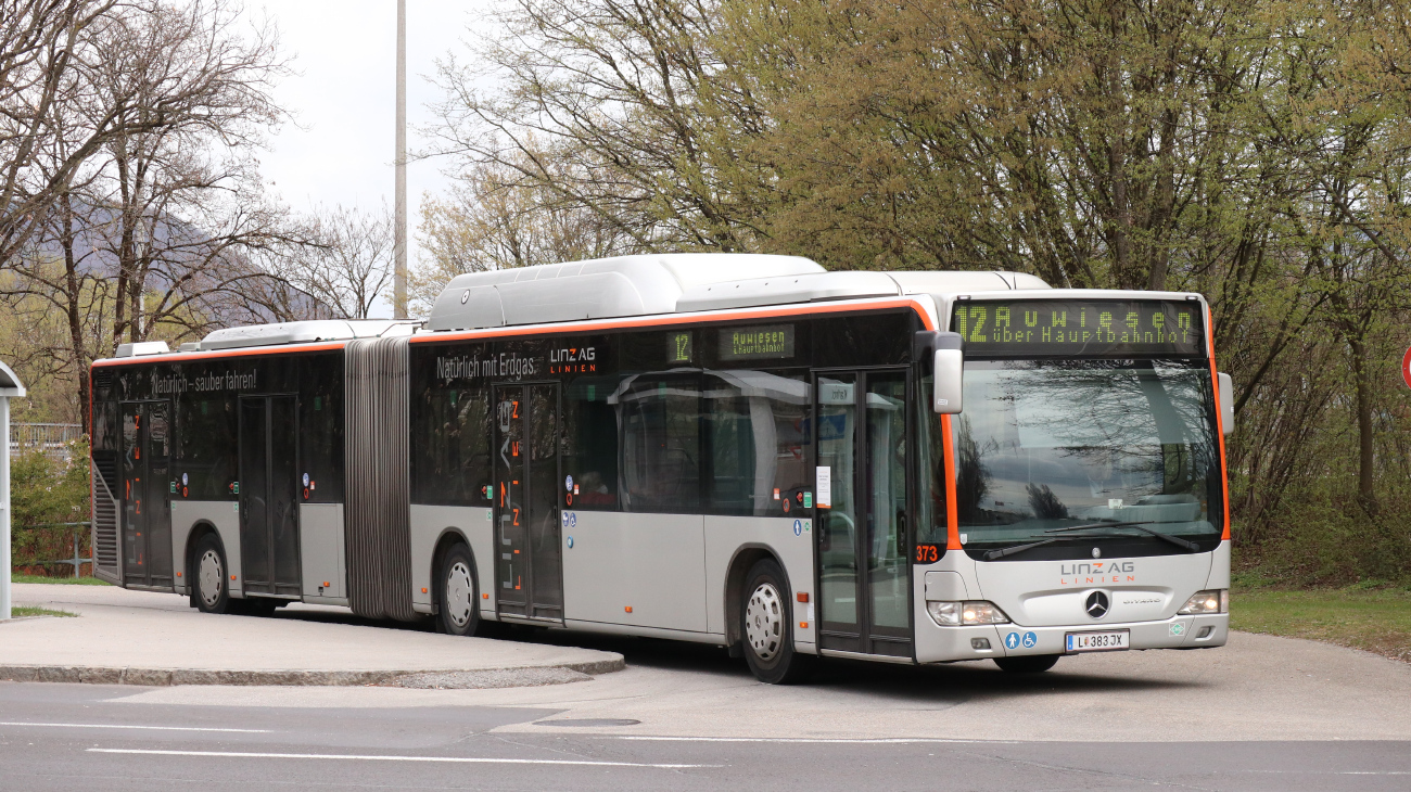 Linz, Mercedes-Benz O530 Citaro Facelift G CNG # 373