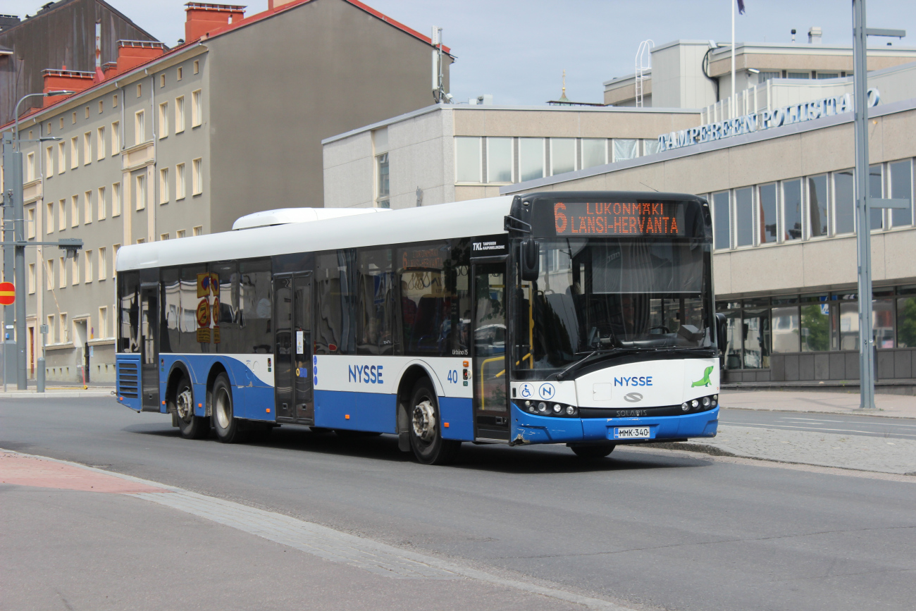 Tampere, Solaris Urbino III 15 LE # 40