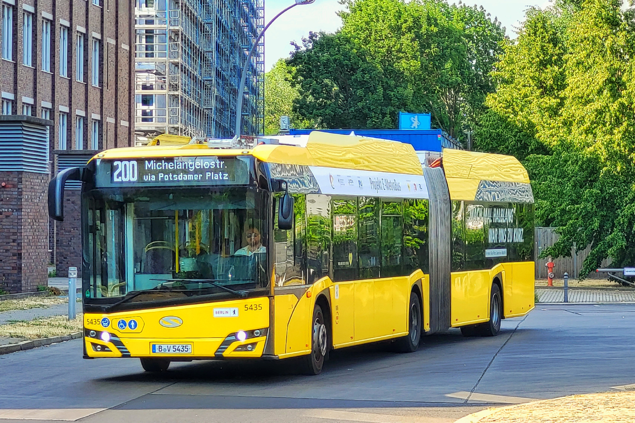 Берлин, Solaris Urbino IV 18 electric № 5435