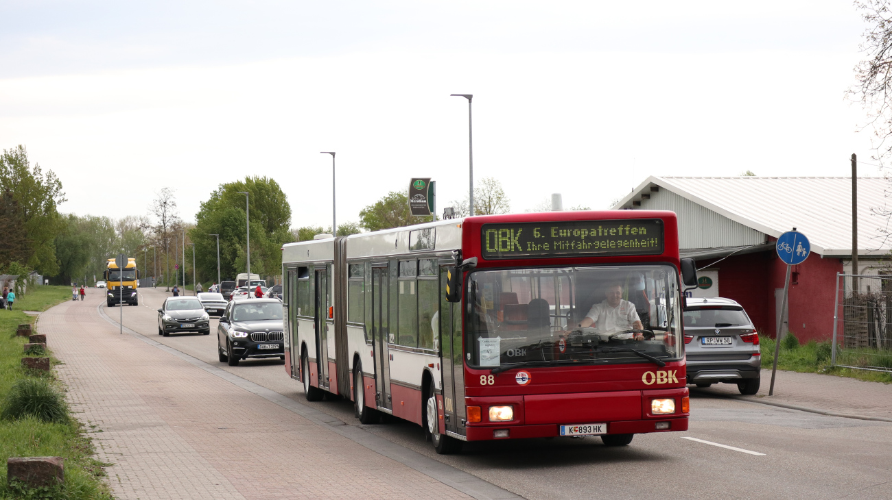 Klagenfurt, MAN A11 NG272 nr. 88; Speyer — 6th European Meeting of Historic Buses (22.04.2023)