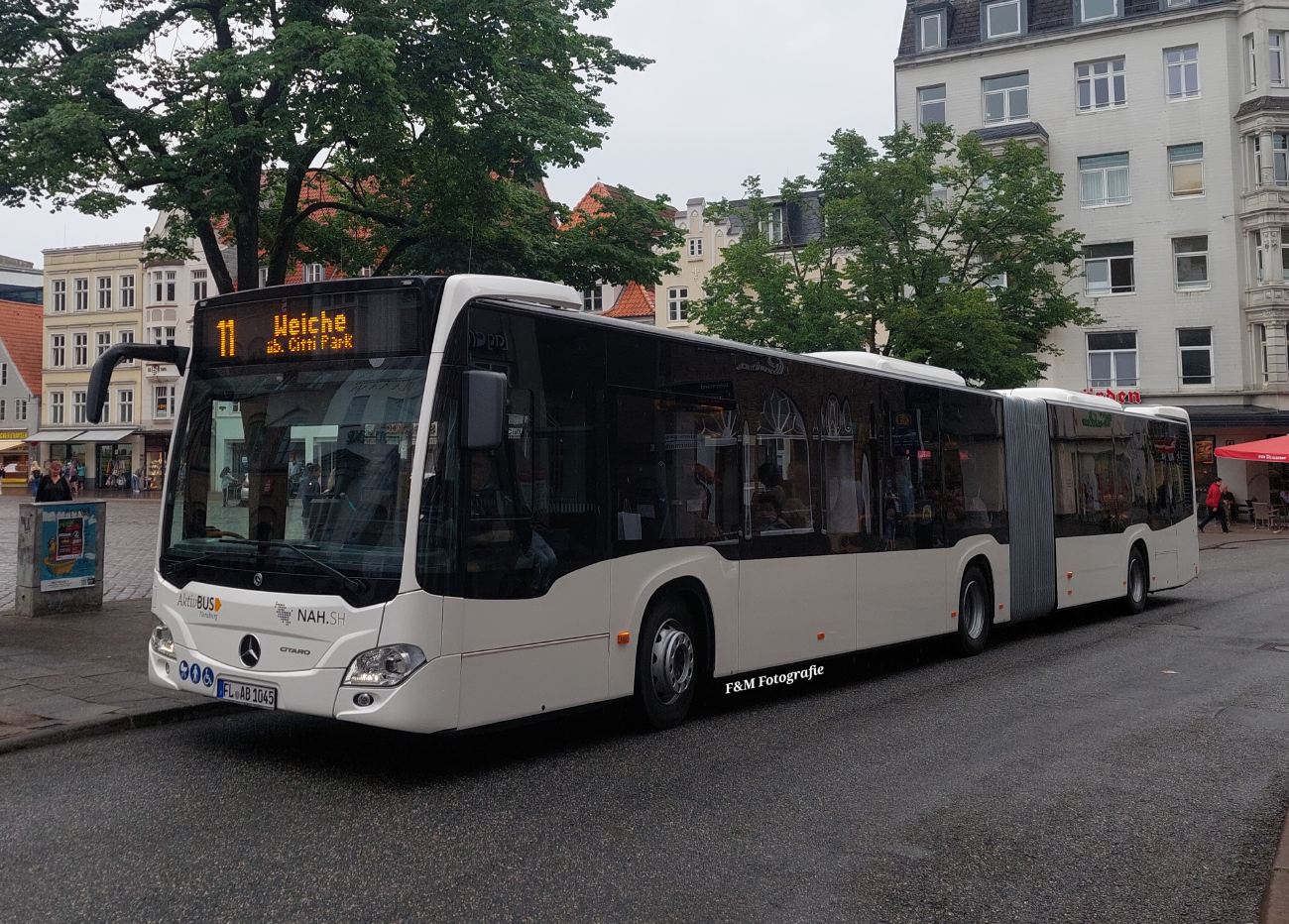 Flensburg, Mercedes-Benz Citaro C2 G Hybrid nr. 45