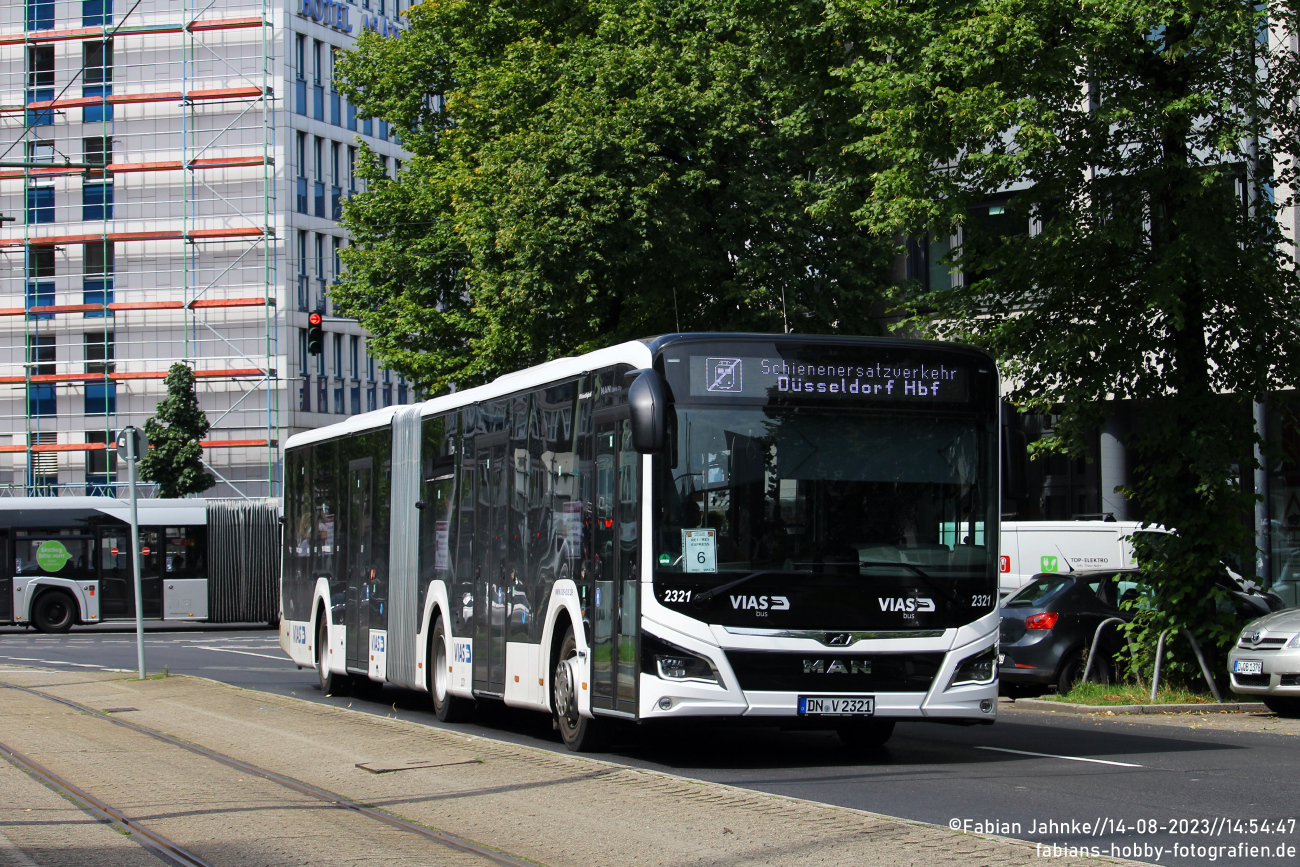 Düren, MAN 18C Lion's City NG360 EfficientHybrid # 2321