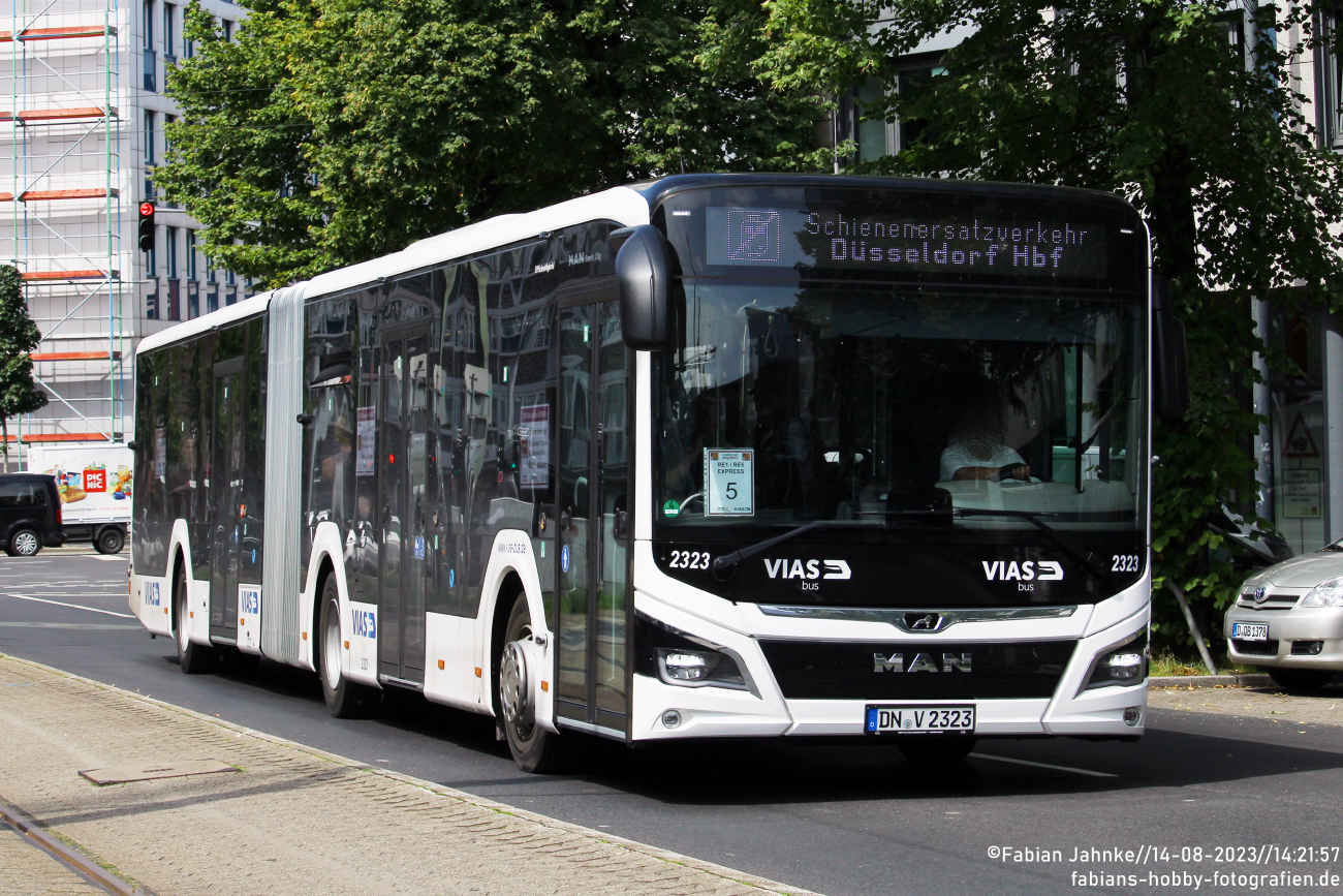 Düren, MAN 18C Lion's City NG360 EfficientHybrid # 2323