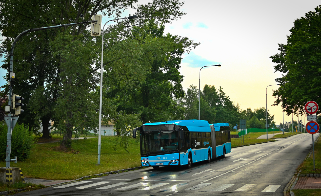 Ostrava, Solaris Urbino IV 18 CNG # 7917