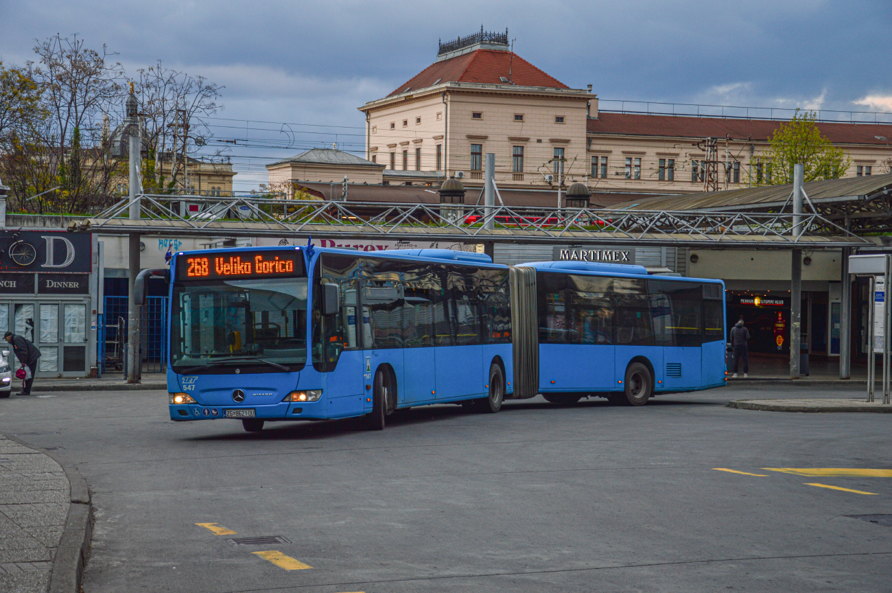 Zagreb, Mercedes-Benz O530 Citaro Facelift G # 547