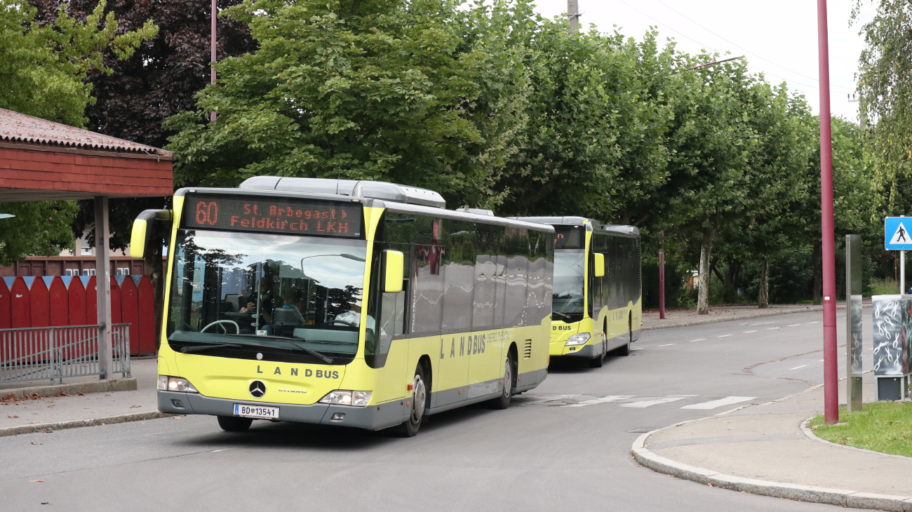 Feldkirch, Mercedes-Benz O530 Citaro Facelift # 13541; Lustenau, Mercedes-Benz Citaro C2 # DO 285 GD