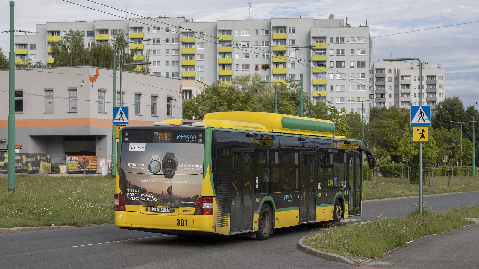 Tychy, MAN A21 Lion's City NL273 CNG № 391