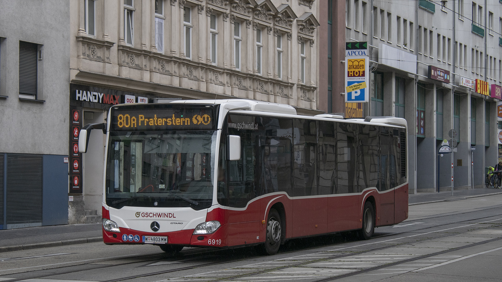 Wien, Mercedes-Benz Citaro C2 Hybrid # 6919
