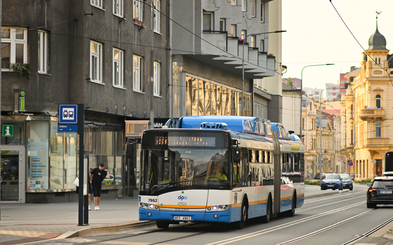 Ostrava, Solaris Urbino III 18 CNG # 7862
