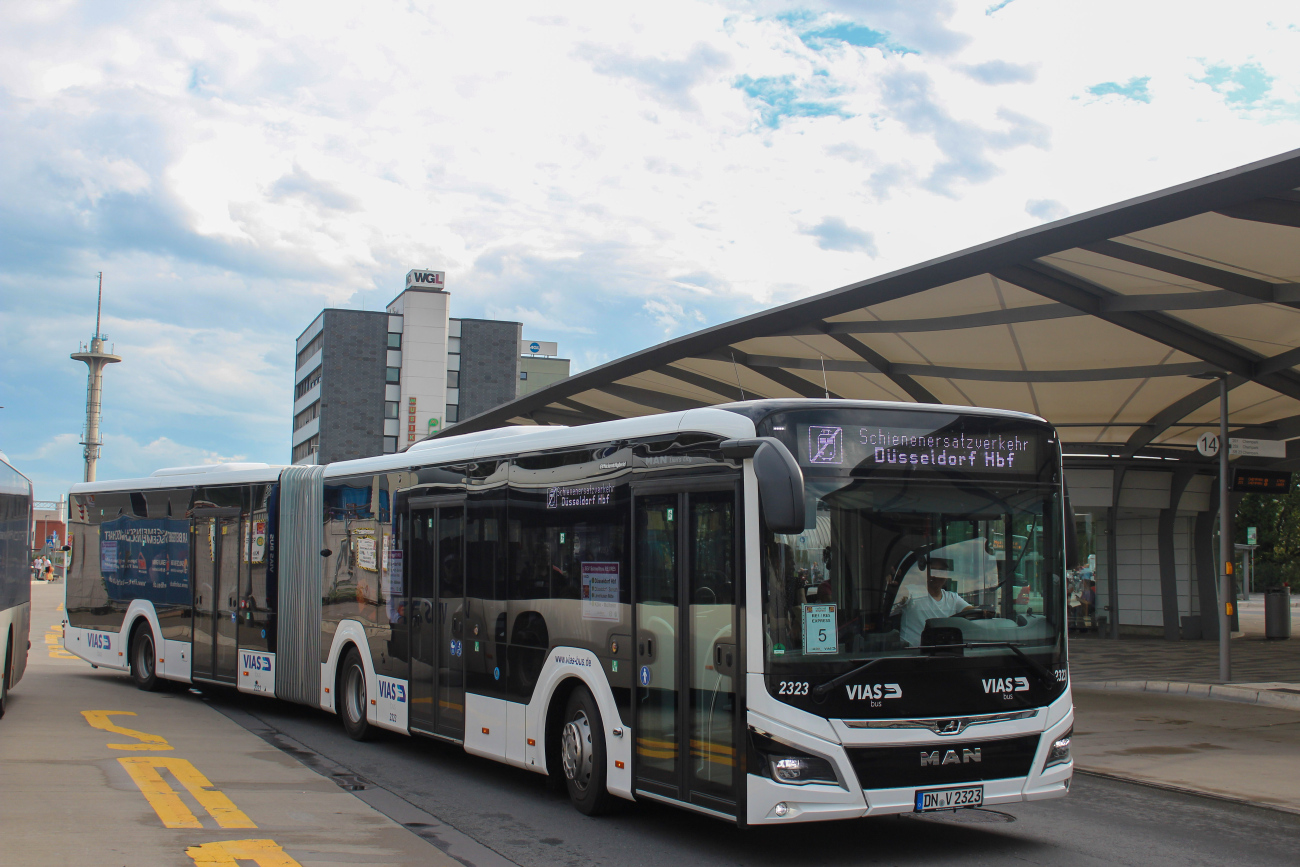 Düren, MAN 18C Lion's City NG360 EfficientHybrid # 2323