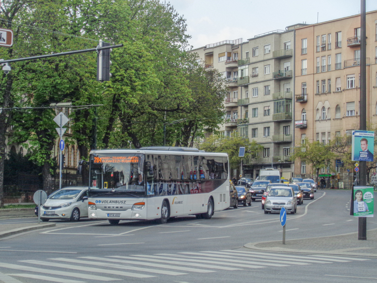 Budapest, Setra S415LE business # RFW-482