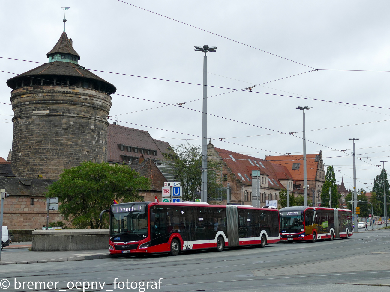 Nuremberg, MAN 18C Lion's City NG330 EfficientHybrid # 660