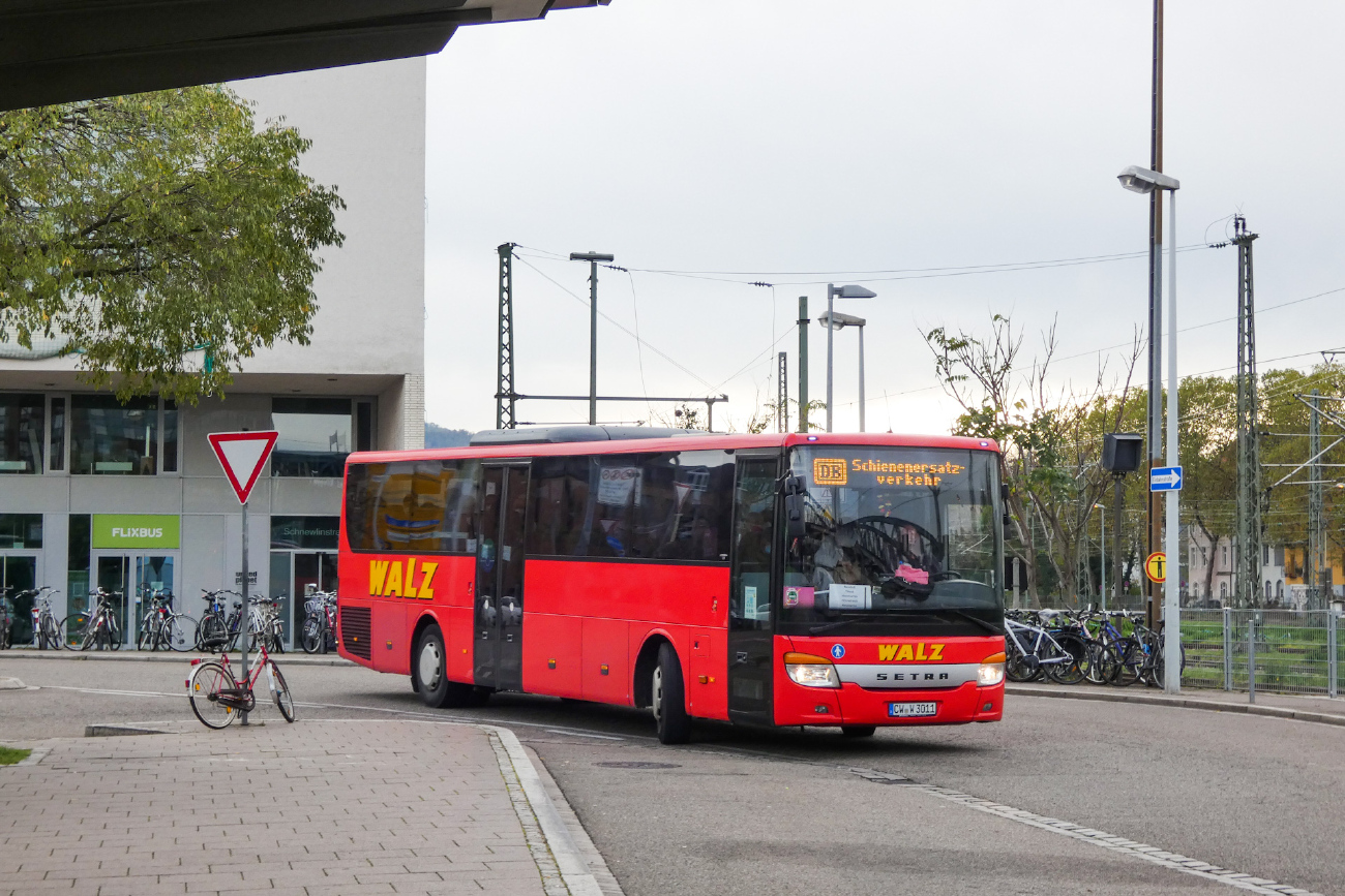 Calw, Setra S415UL business № 11; Freiburg im Breisgau — SEV Höllentalbahn
