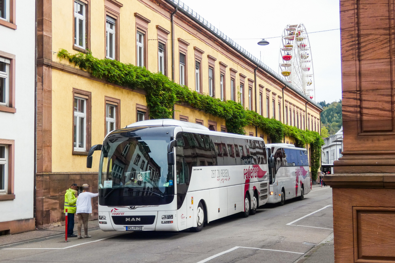 Wittlich, MAN R09 Lion's Coach C RHC464 Nr. BKS-FR 218; Offenburg — Busse zur Chrysanthema Lahr