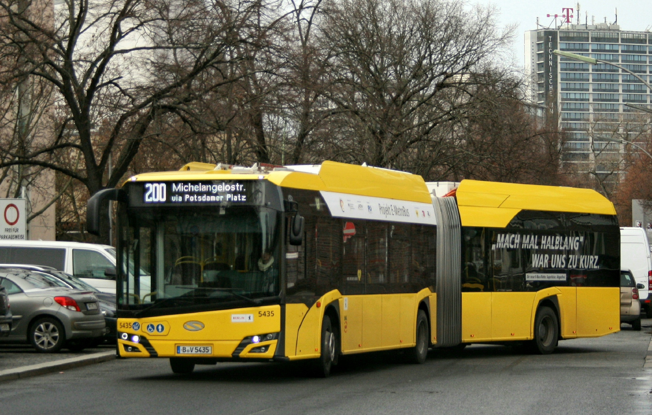 Berlin, Solaris Urbino IV 18 electric № 5435