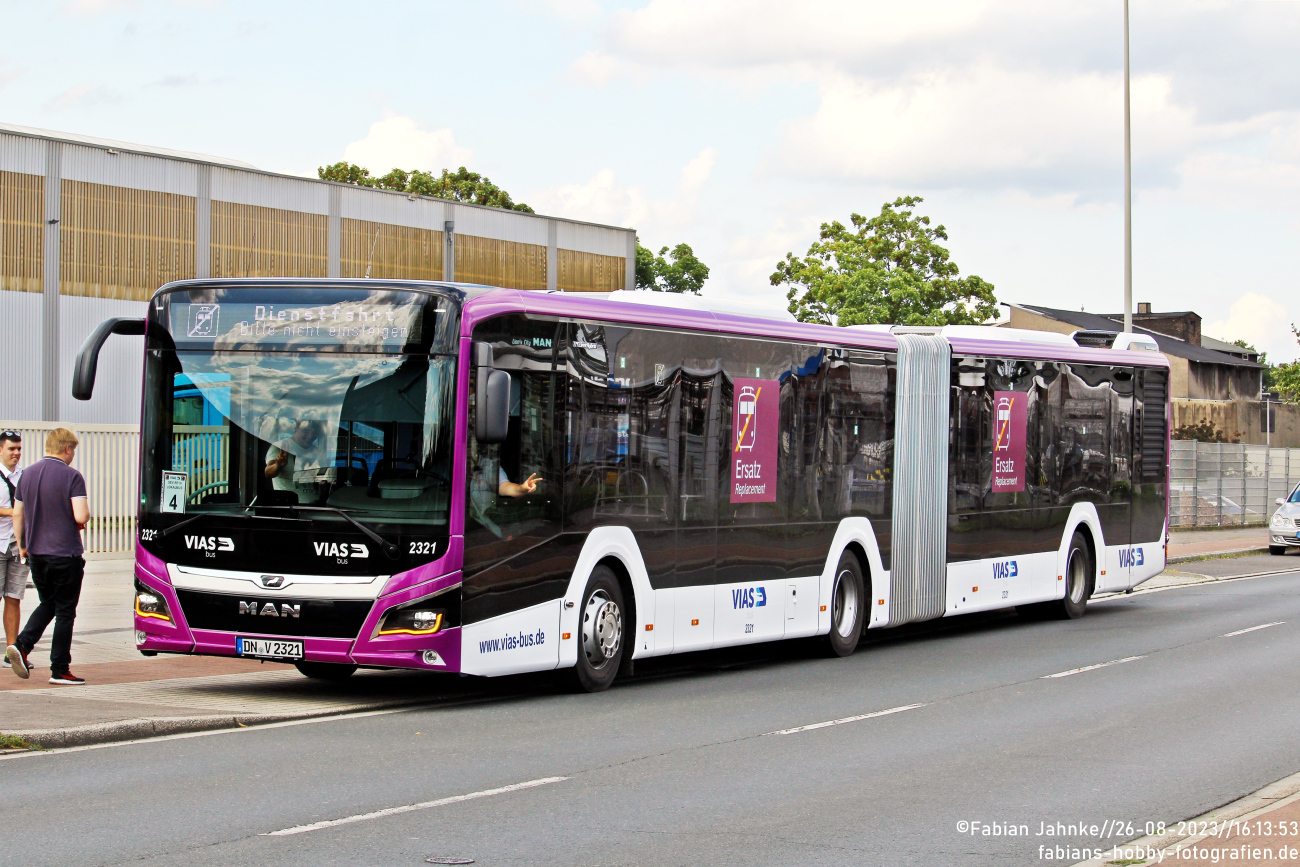 Düren, MAN 18C Lion's City NG360 EfficientHybrid # 2321