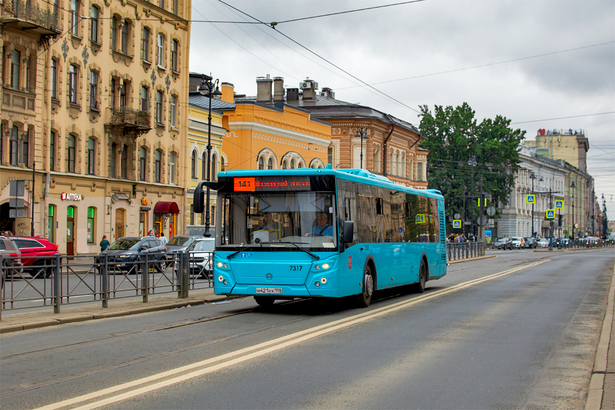 Saint Petersburg, LiAZ-5292.65 # 7317