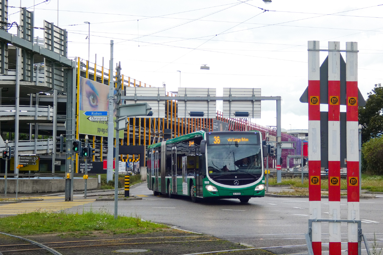 Basel, Mercedes-Benz Citaro C2 G BHNS # 7008