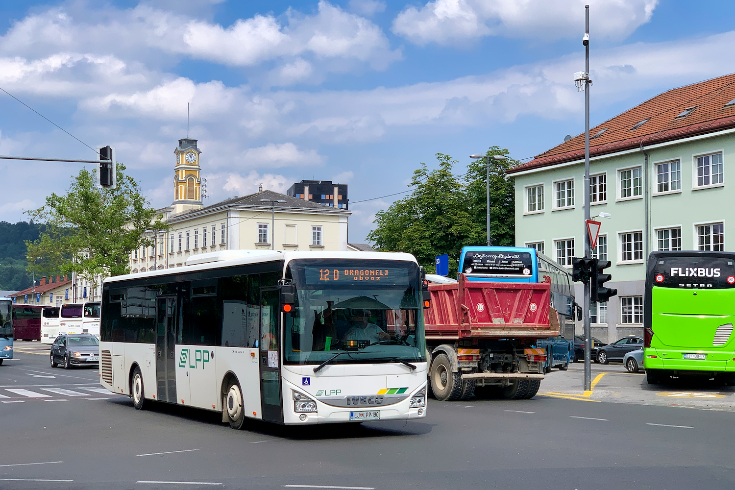 Ljubljana, IVECO Crossway LE Line 12M # 190