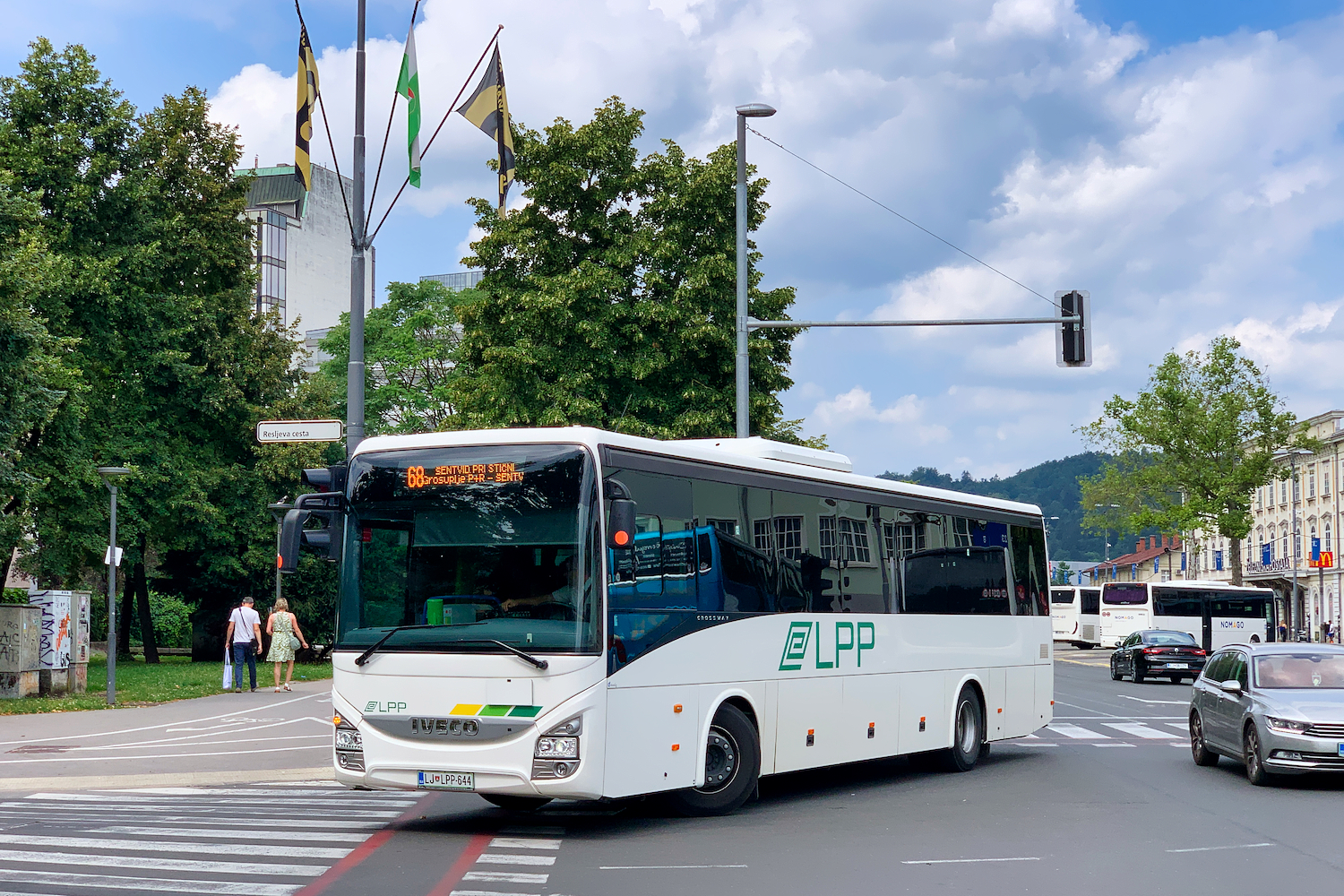 Ljubljana, IVECO Crossway Line 12M # 644