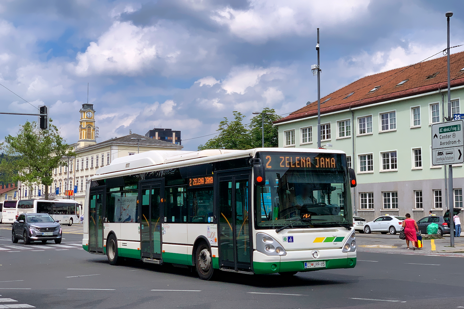 Ljubljana, Irisbus Citelis 12M CNG # 115