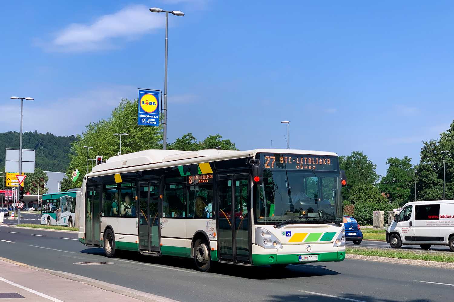Ljubljana, Irisbus Citelis 12M CNG # 119