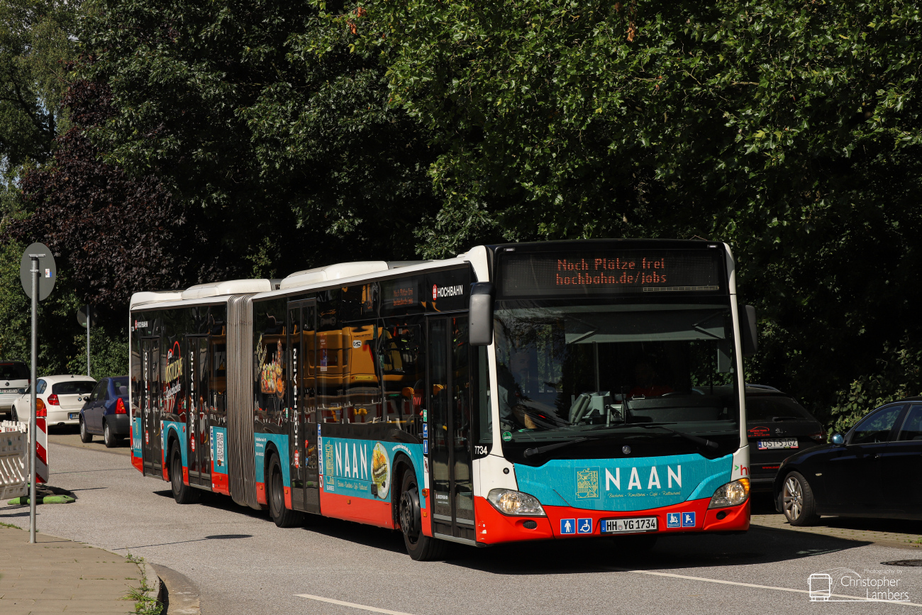 Hamburg, Mercedes-Benz Citaro C2 G № 7734