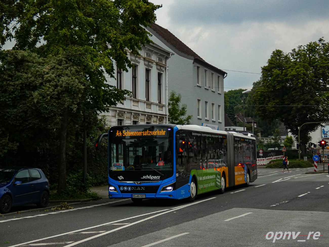 Штайнфурт, MAN 18C Lion's City NG360 EfficientHybrid № 5593