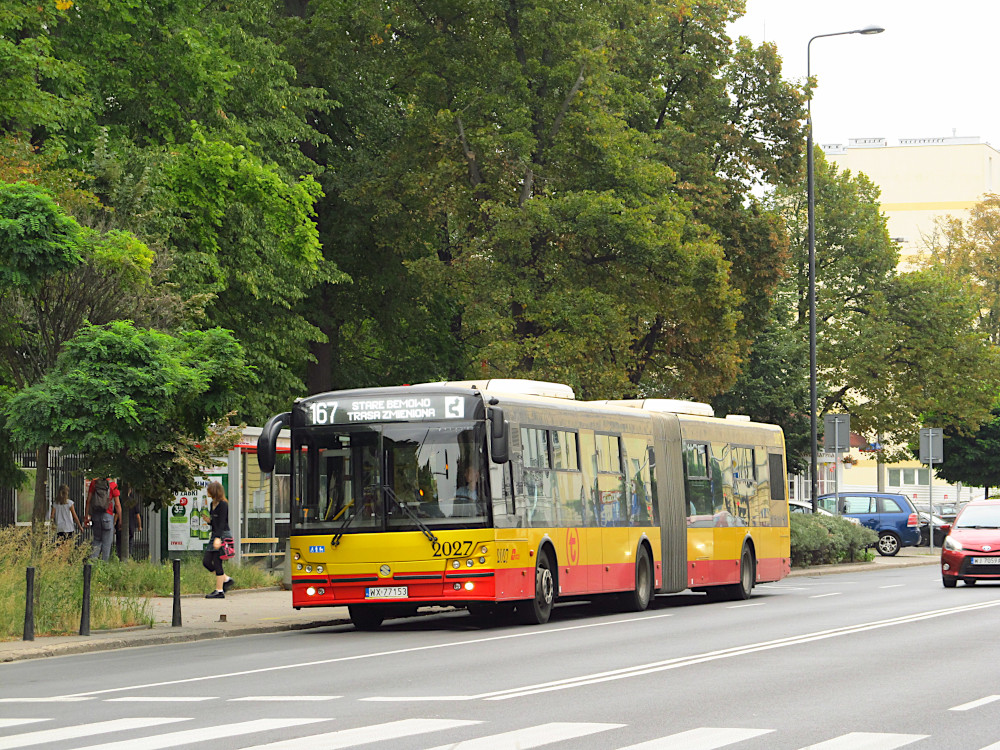 Warszawa, Solbus SM18 # 2027