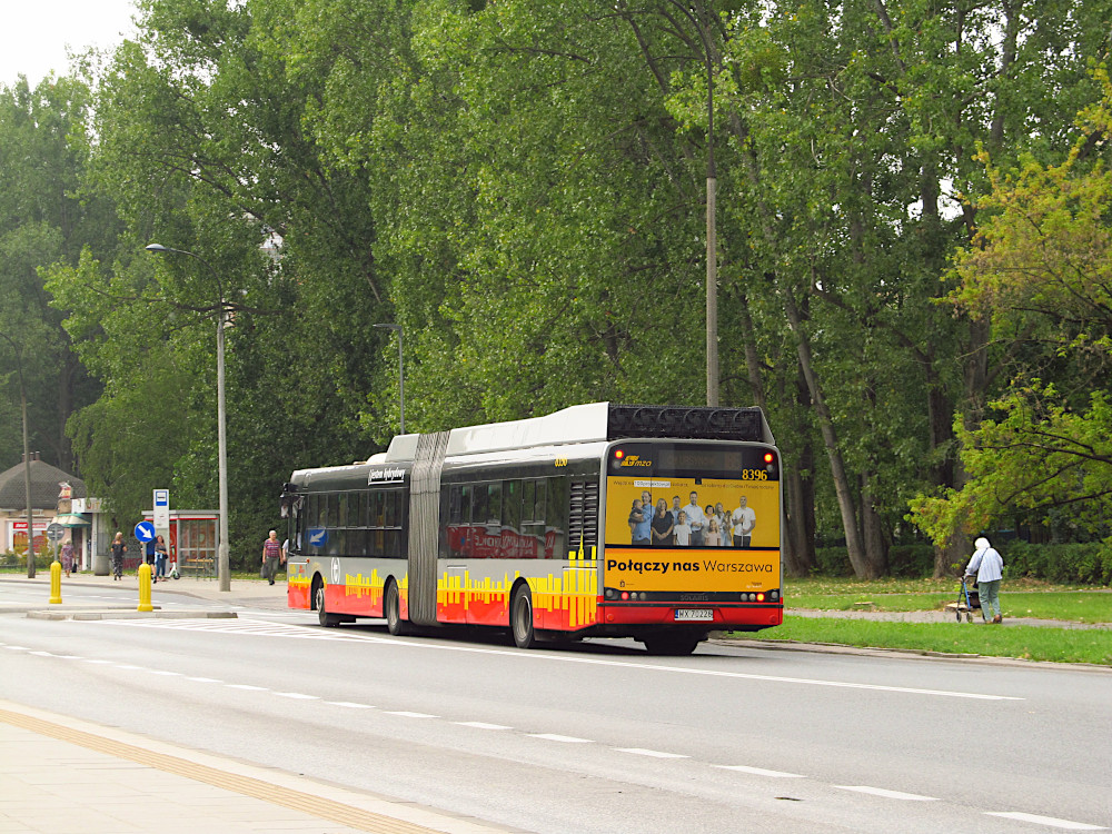 Warsaw, Solaris Urbino III 18 Hybrid № 8396
