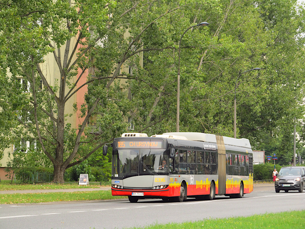 Varšava, Solaris Urbino III 18 Hybrid č. 8396