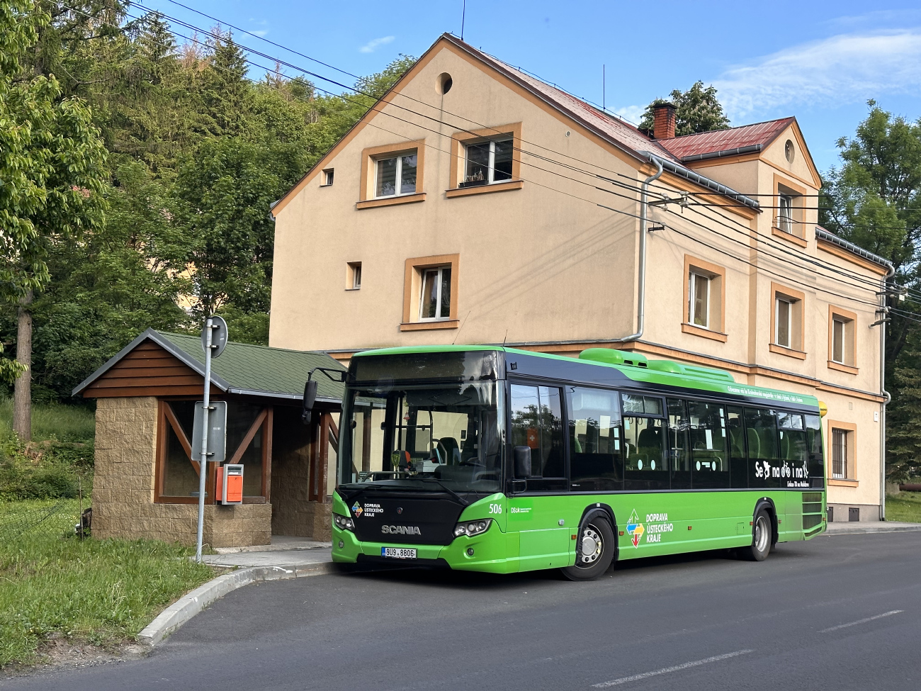 Ústí nad Labem, Scania Citywide LE # 506