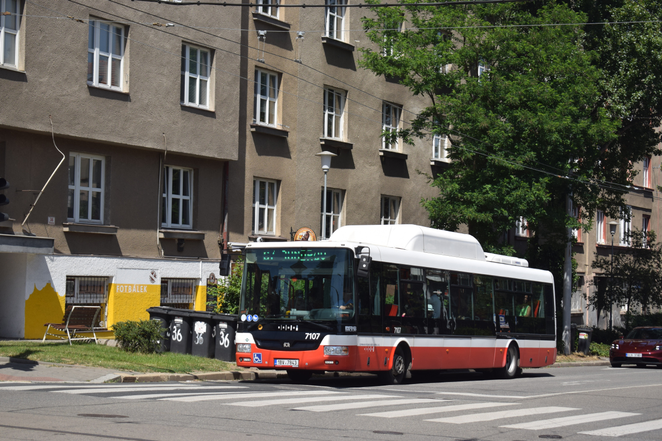 Brno, SOR NBG 12 № 7107