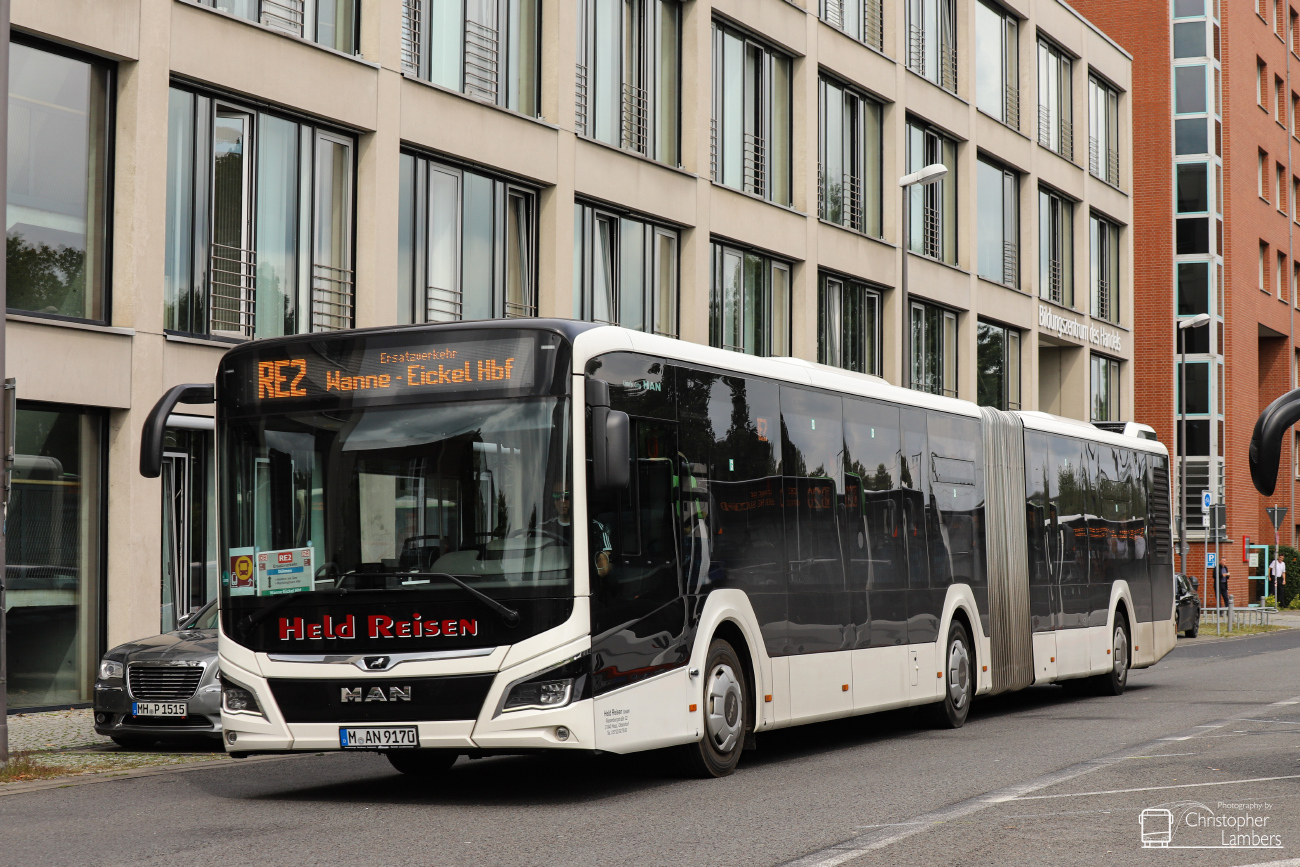 Hameln, MAN 19C Lion's City NG360 EfficientHybrid č. M-AN 9170