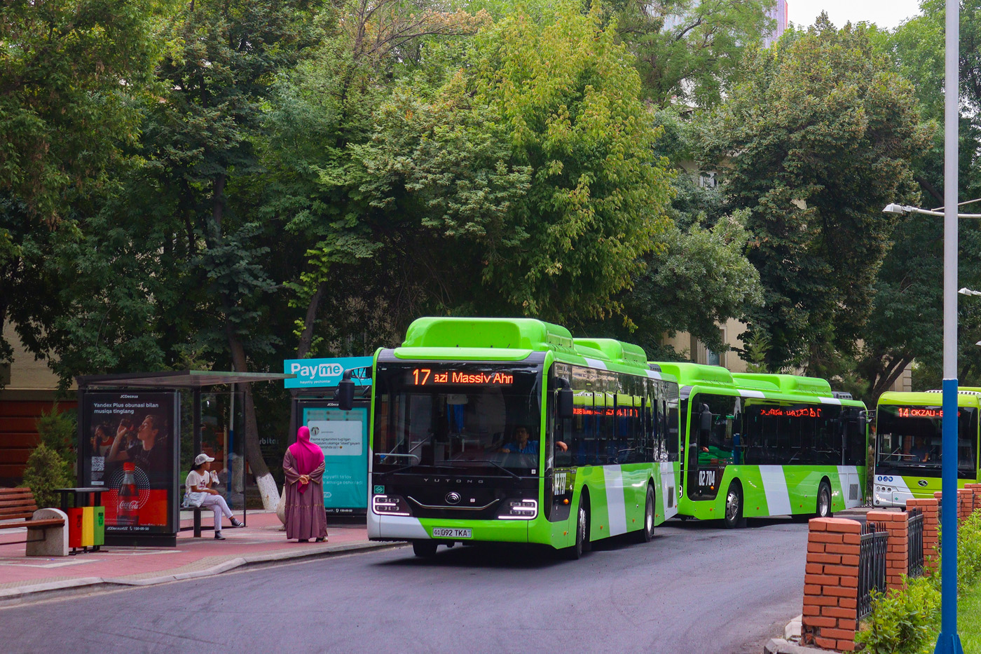 Tashkent, Yutong ZK6126HG (CNG) # 02737
