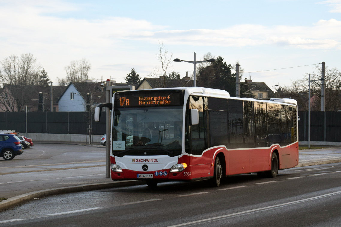 Відень, Mercedes-Benz Citaro C2 № 6908