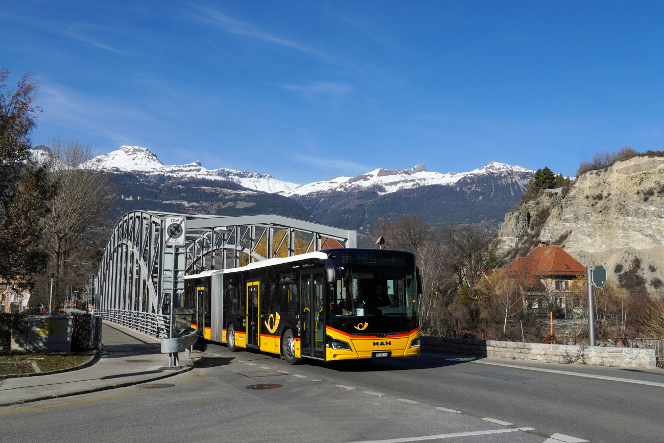 Sion, MAN 18C Lion's City NG360 EfficientHybrid # 11889