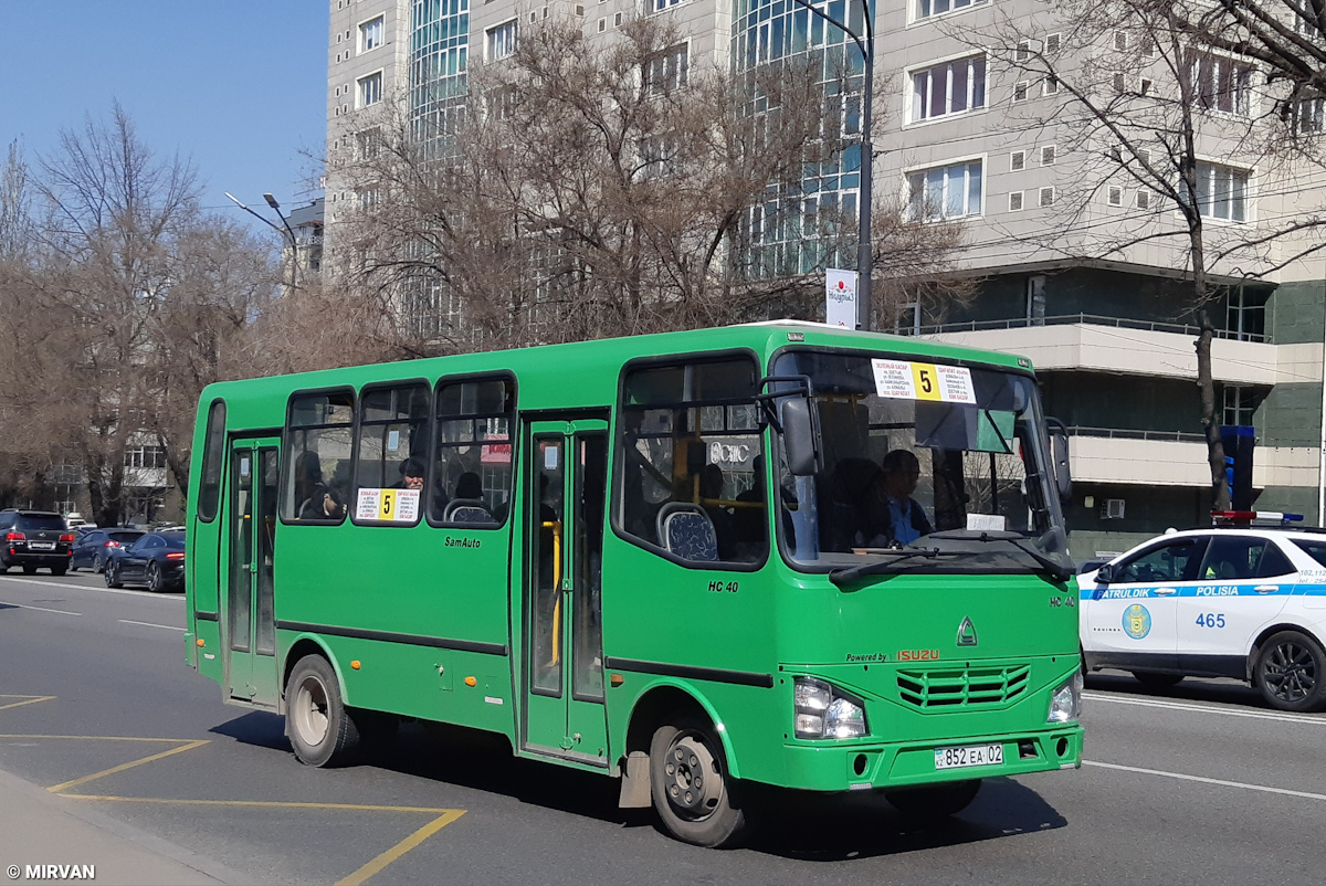 Almaty, SAZ HC40 # 852 EA 02