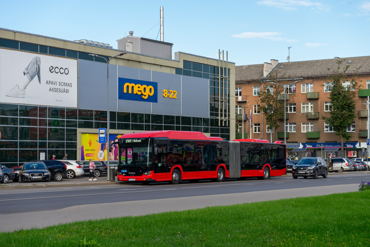 Daugavpils, Scania Citywide LFA II 18M CNG # 380
