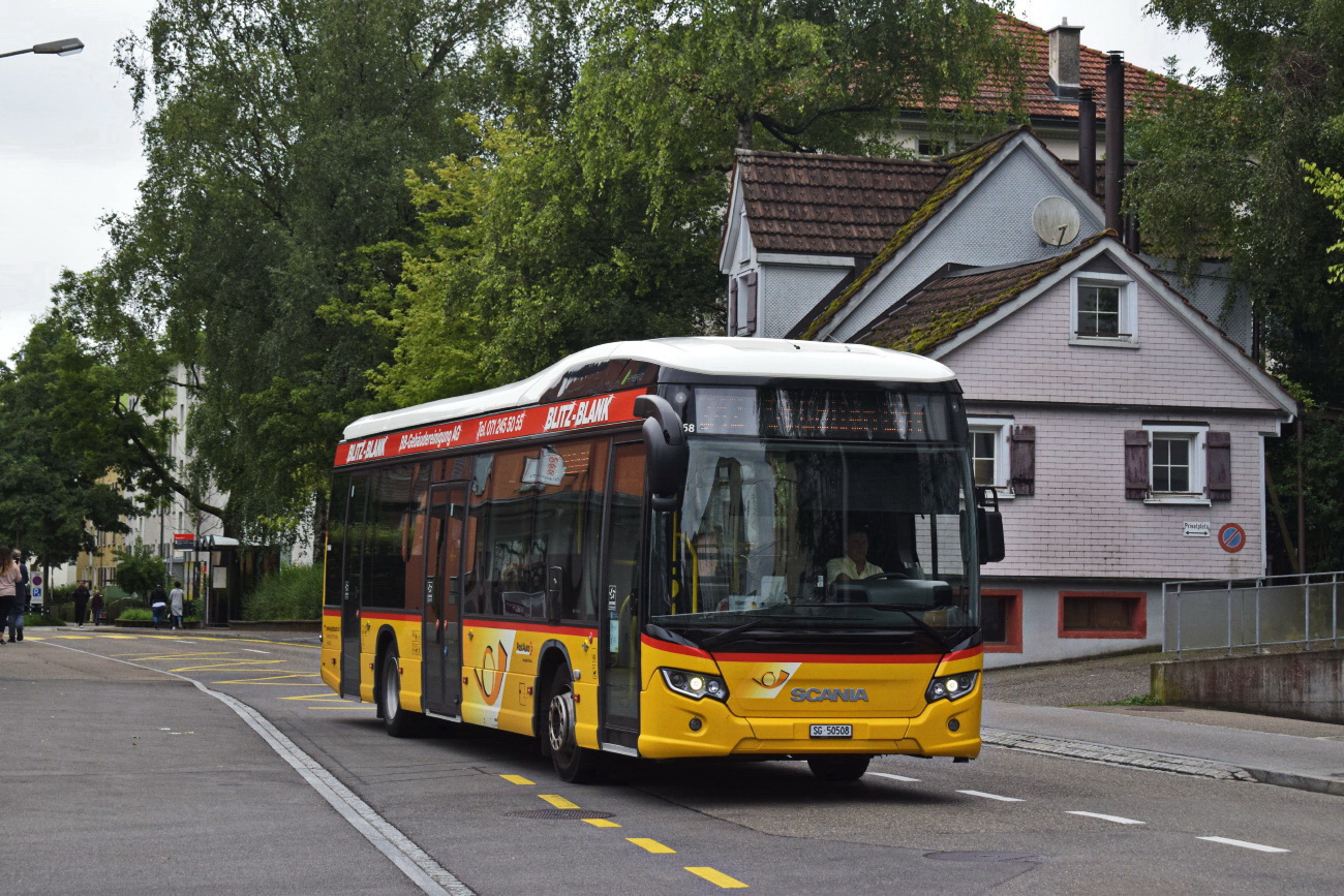 St. Gallen, Scania Citywide LE 12M Hybrid nr. 10668