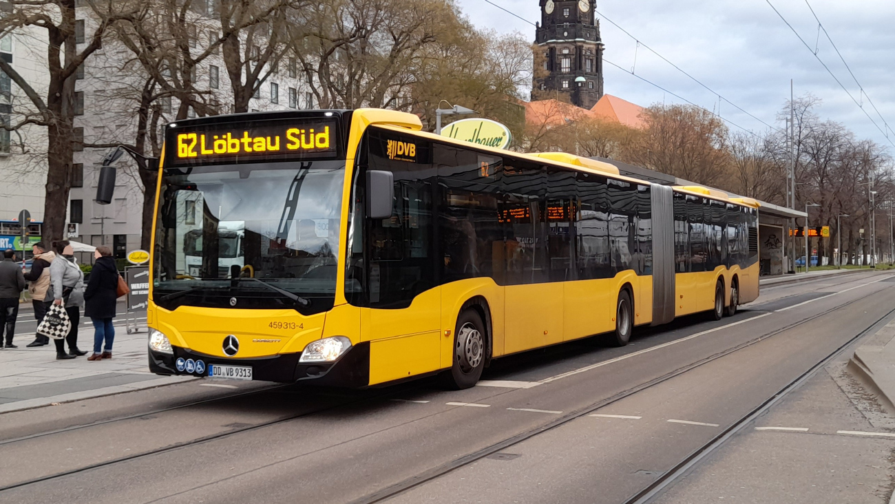 Dresden, Mercedes-Benz Citaro C2 GL CapaCity L Nr. 459 313-4