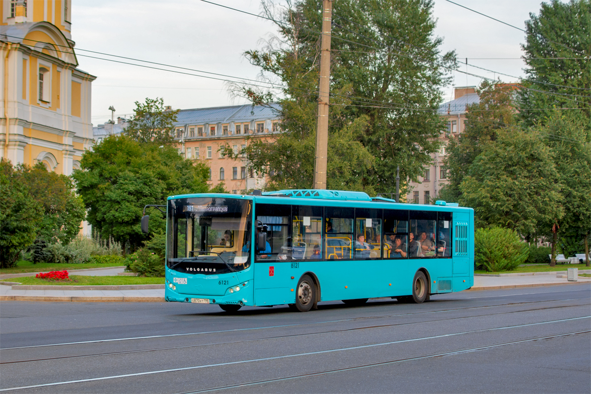 Saint Petersburg, Volgabus-5270.G2 (LNG) # 6121