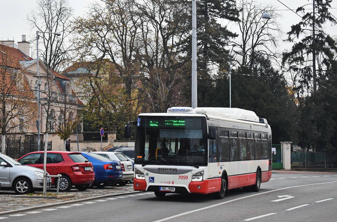 Brno, IVECO Urbanway 12M CNG № 7059
