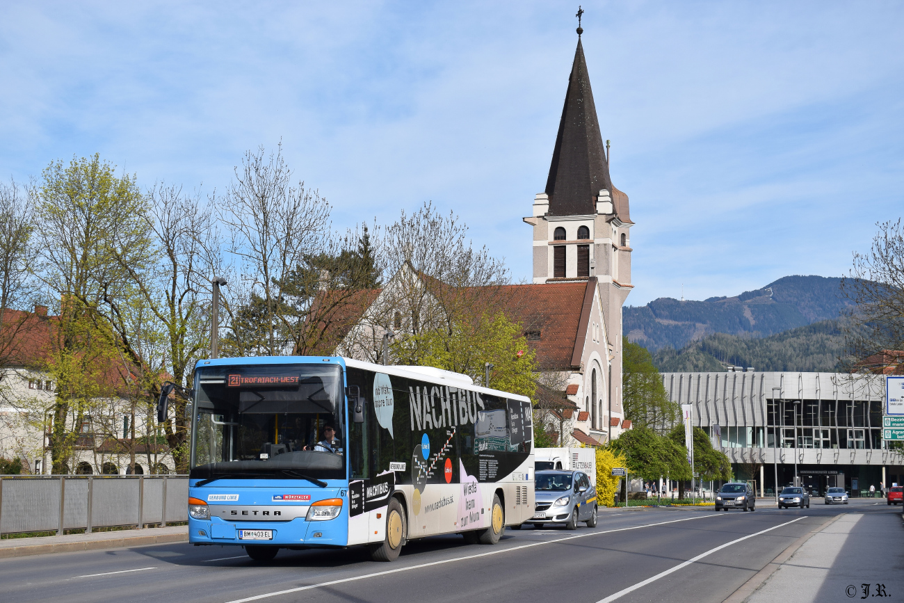 Bruck-Mürzzuschlag, Setra S415LE business # 67