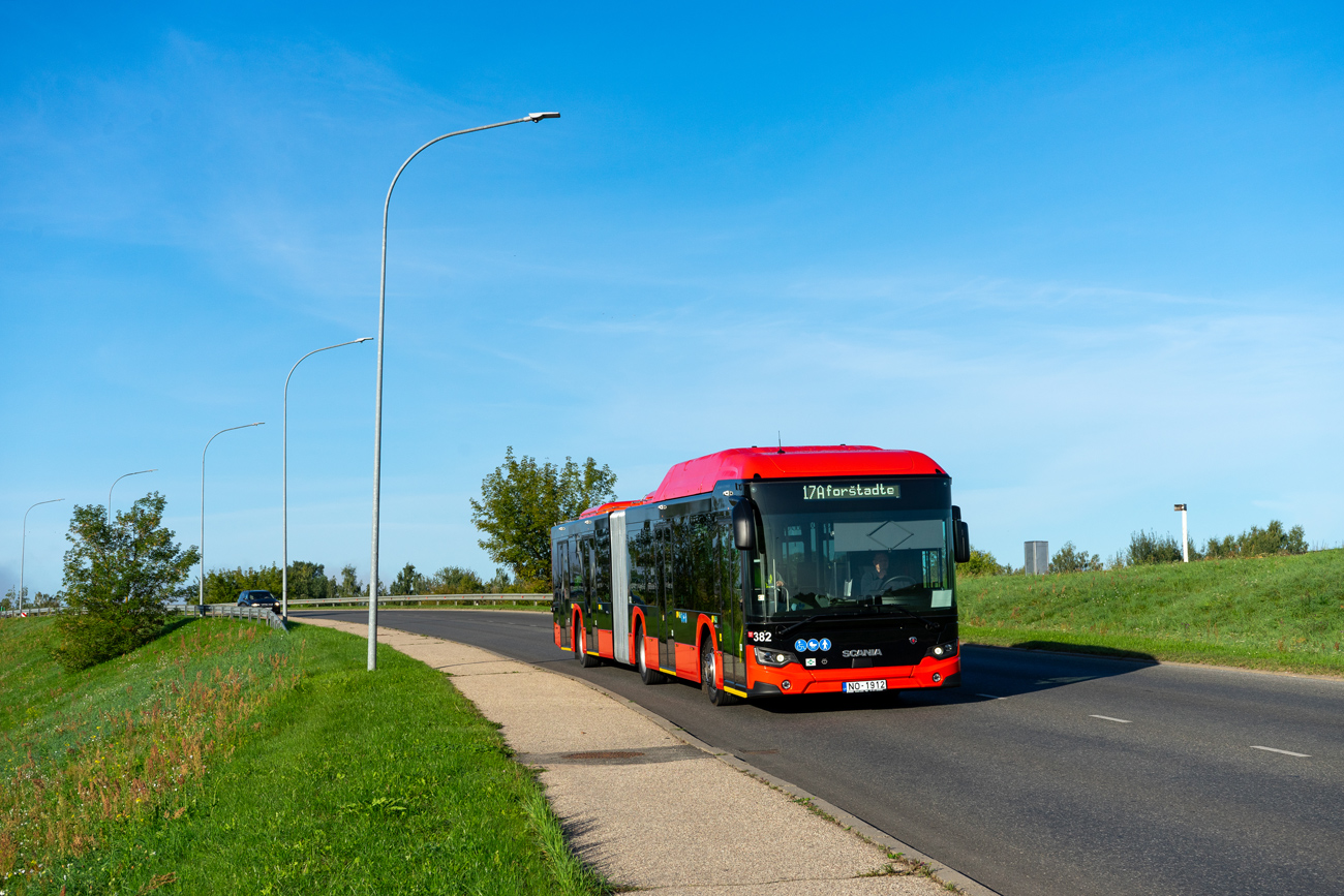Daugavpils, Scania Citywide LFA II 18M CNG # 382