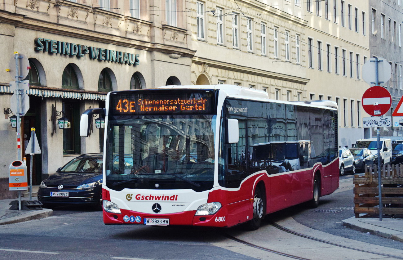Bécs, Mercedes-Benz Citaro C2 №: 6800