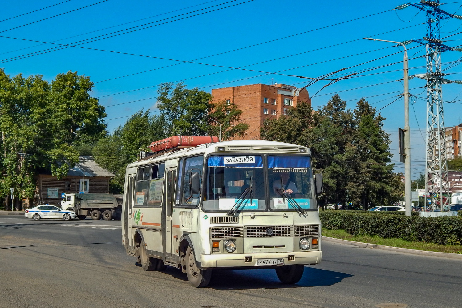 Tomsk, PAZ-32054 (40, K0, H0, L0) nr. Р 477 НУ 70