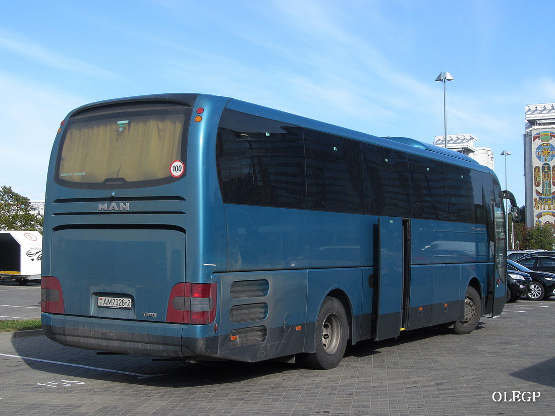 Polotsk, MAN R07 Lion's Coach RHC404 No. АМ 7326-2