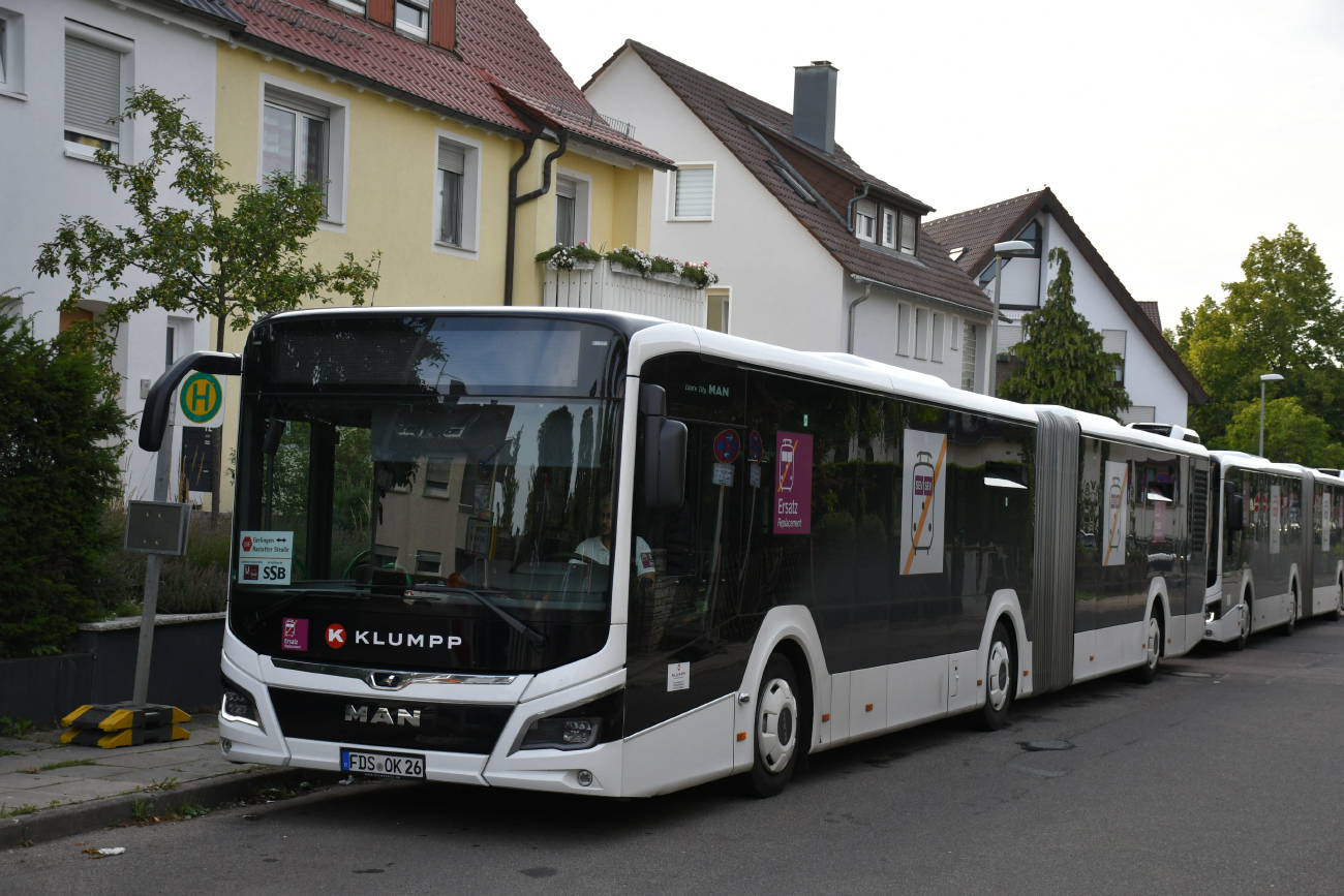 Freudenstadt, MAN 18C Lion's City NG360 EfficientHybrid # FDS-OK 26; Stuttgart — SEV Stuttgarter Straßenbahnen AG (SSB)