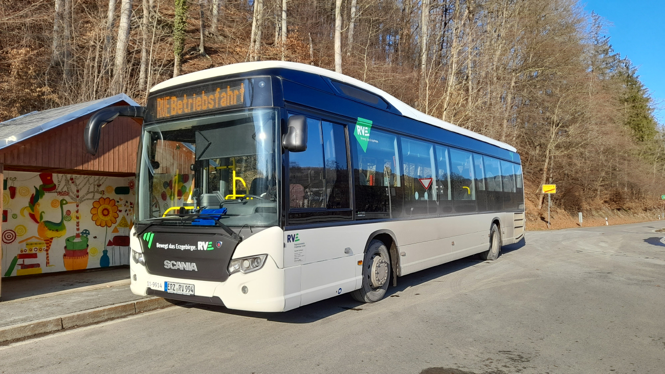 Annaberg-Buchholz, Scania Citywide LE 12M Hybrid # 11-9914
